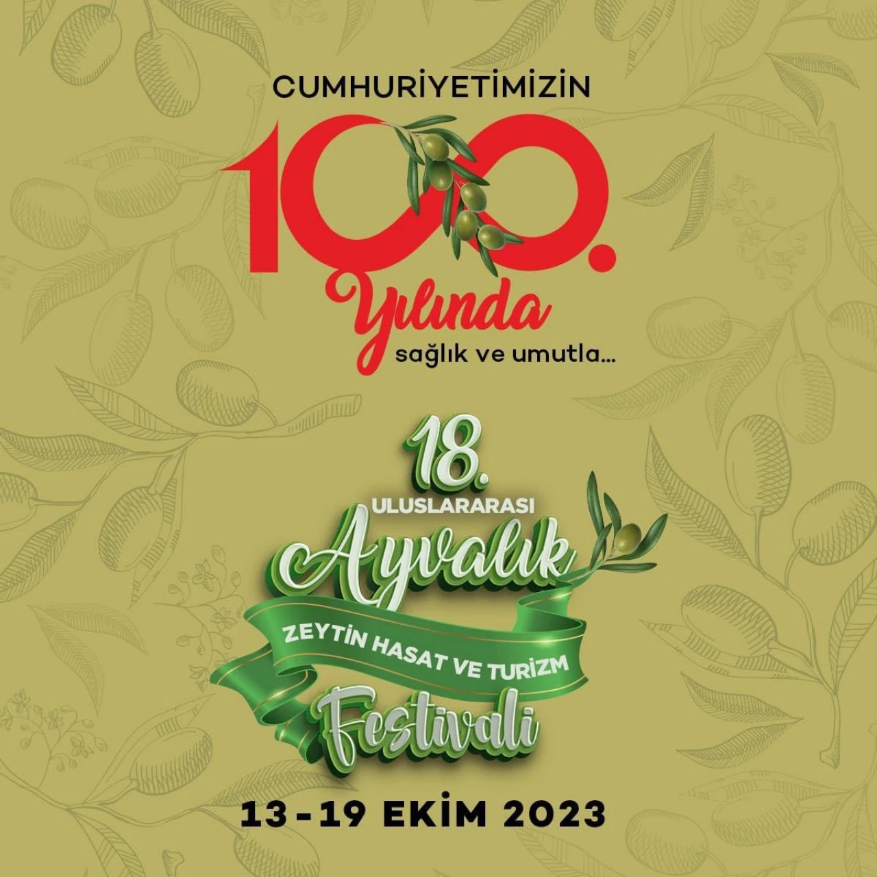 18. Uluslararası Ayvalık Zeytin Hasat ve Turizm Festivali için geri sayım başladı
