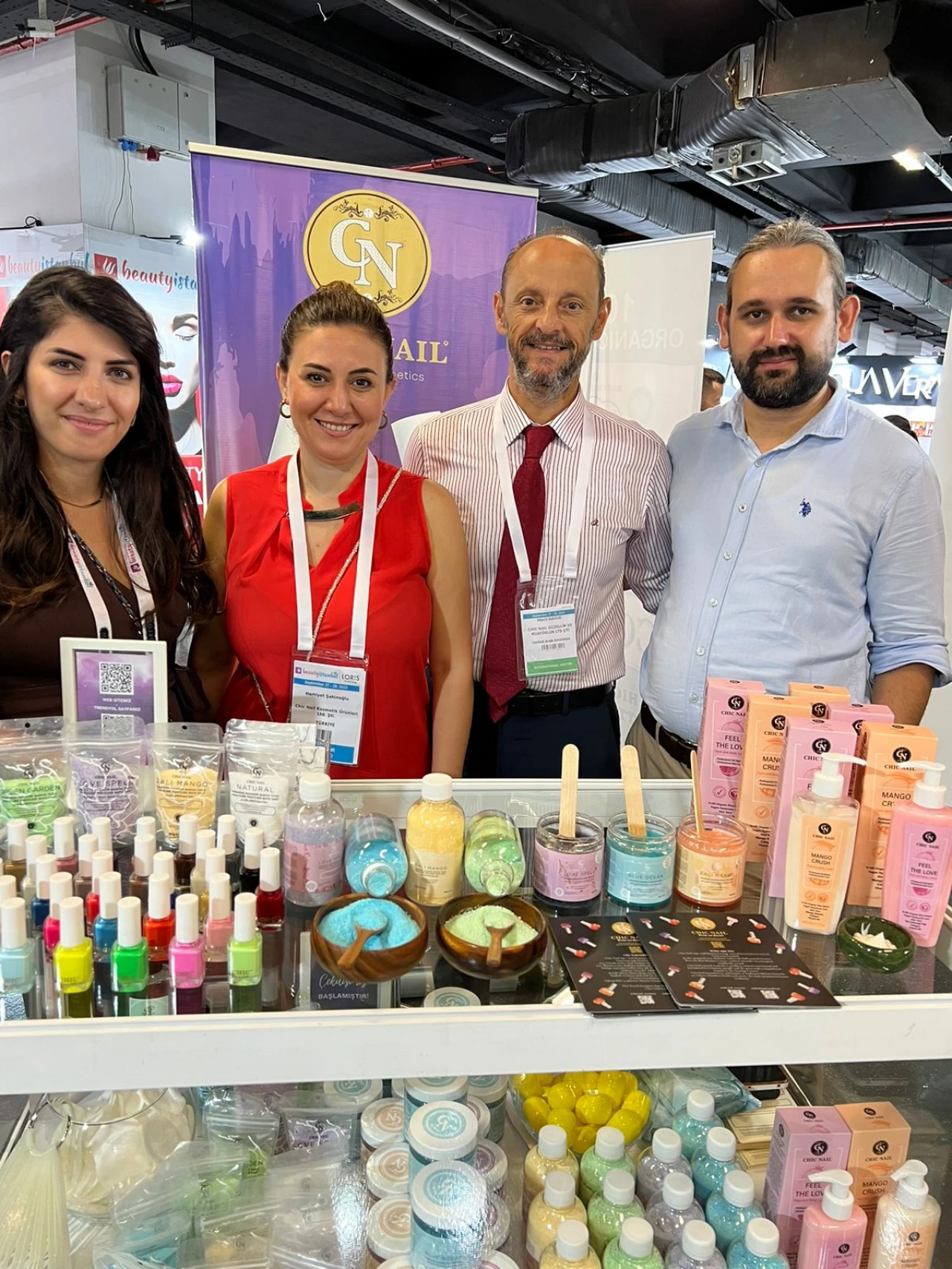 Beauty İstanbul Kozmetik Fuarı'nda Chic Nail Beauty'e büyük ilgi
