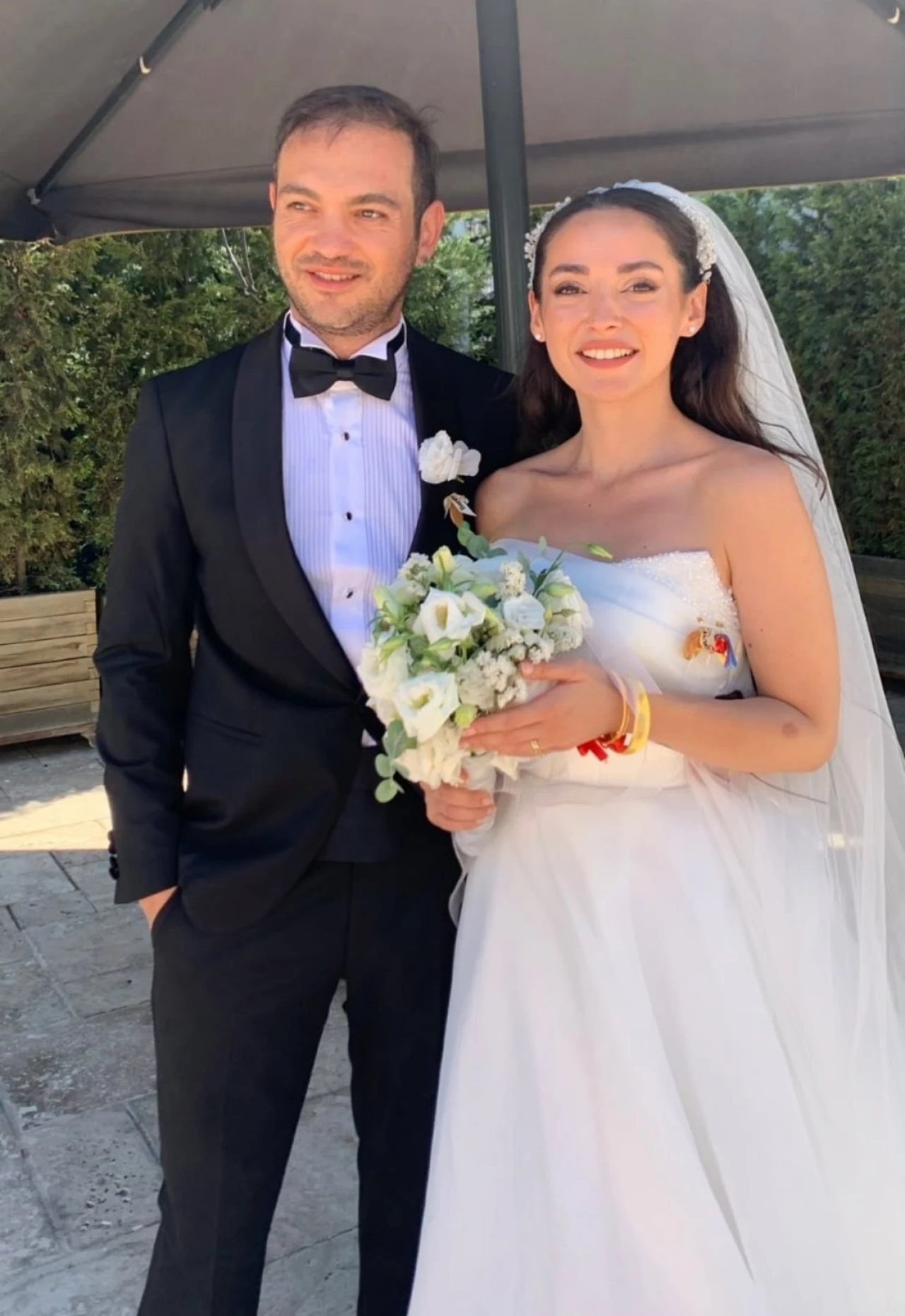 Gönül Dağı dizisinin Cemile'si Nazlı Pınar Kaya, İsmail Oral ile evlendi