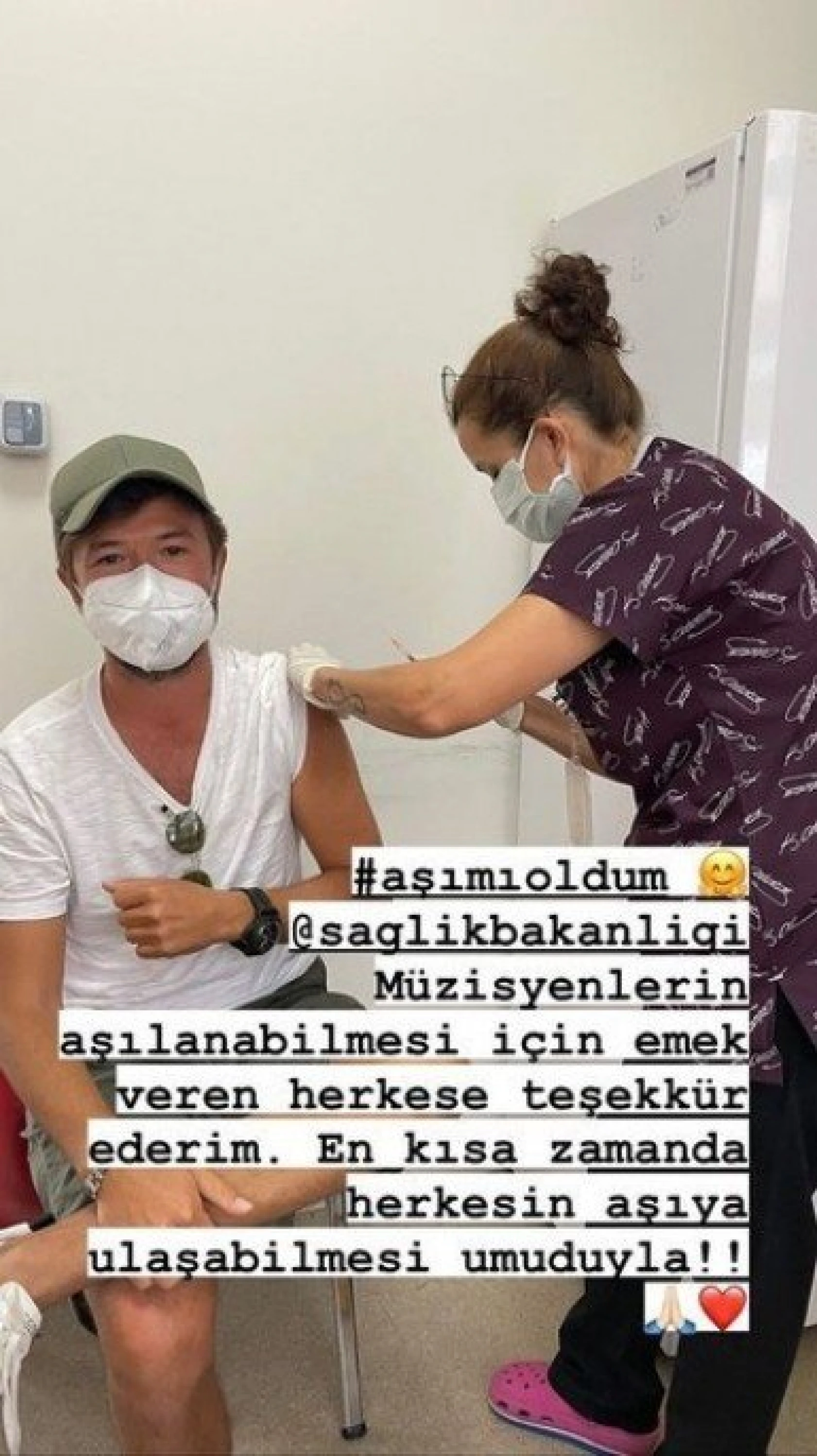 Ünlü isimler aşıya koştu