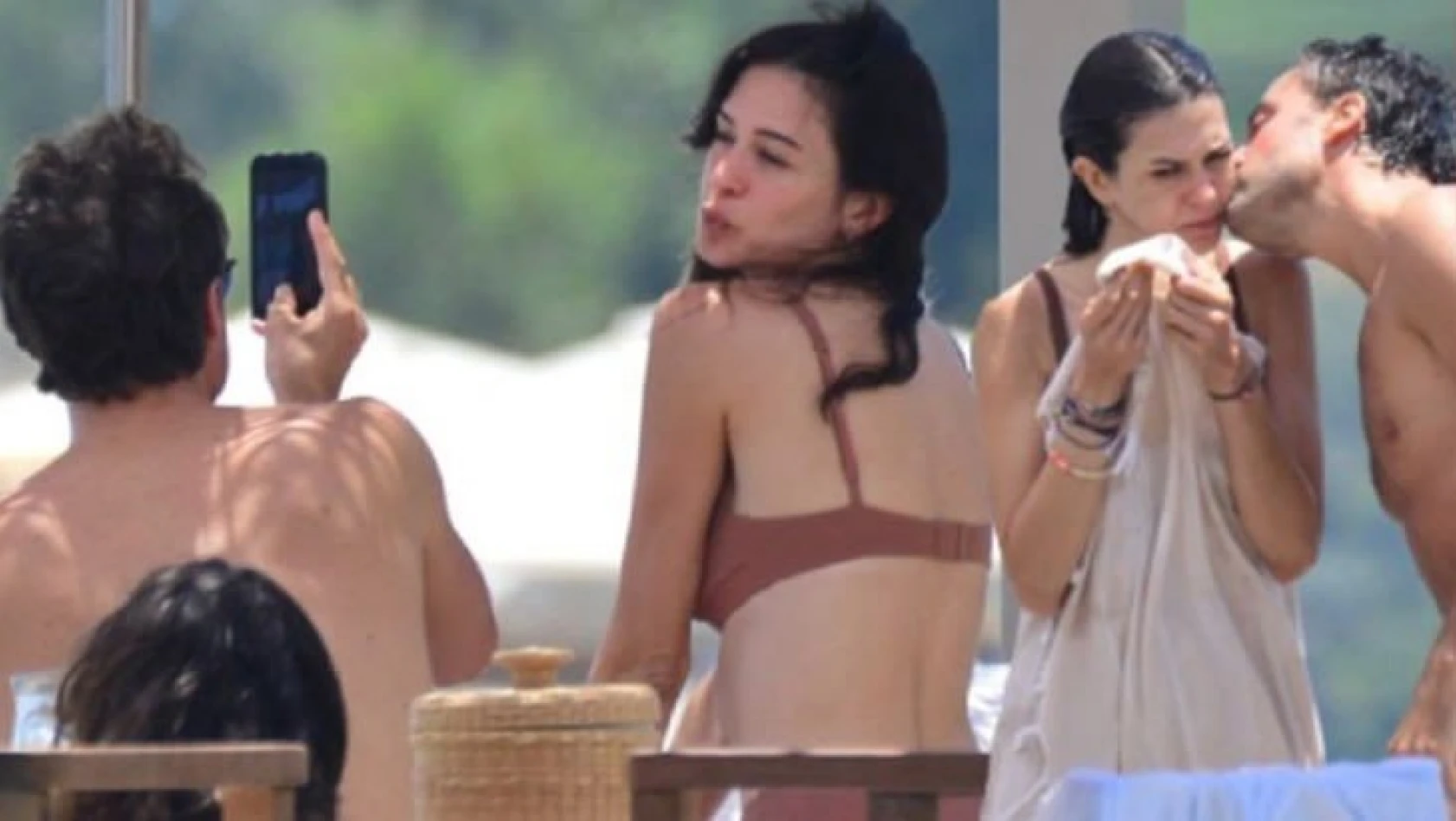 Ceylan Çapa-İlya Salfati çifti Bodrum'da ortaya çıktı