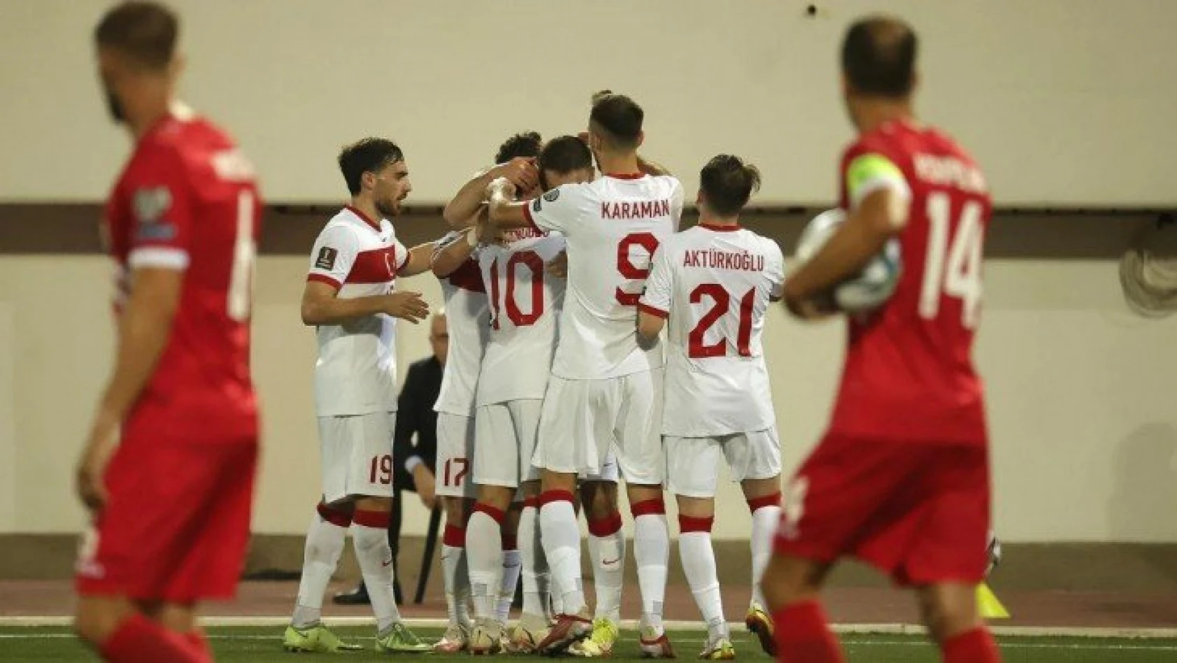A Milli Takım, Cebelitarık'ı 3 golle geçti