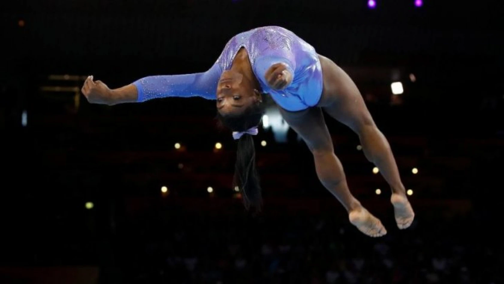 ABD'li cimnastikçi Simone Biles tarihe geçti