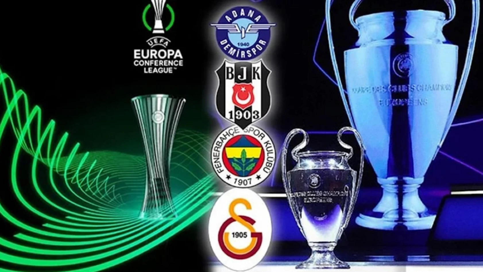 Adana Demirspor, Beşiktaş, Fenerbahçe ve Galatasaray'ın play-off'taki muhtemel rakipleri belli oluyor