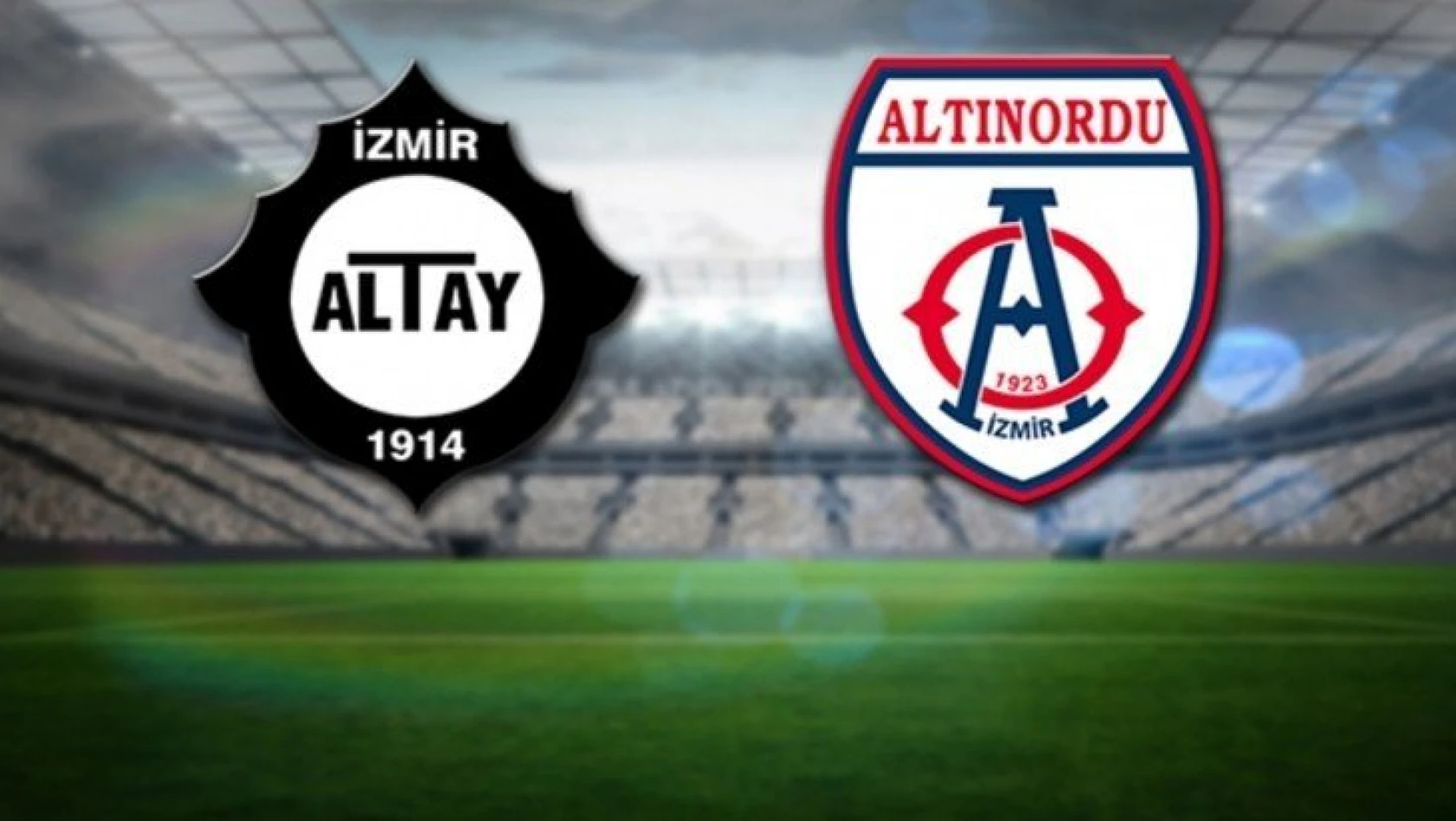 Altay-Altınordu play-off finalinin stadı belli oldu