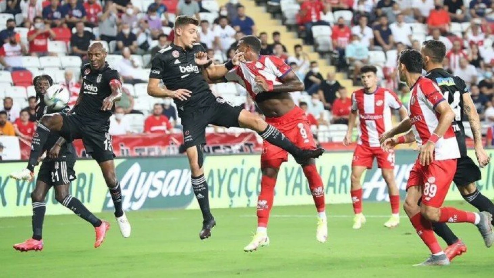 Antalyaspor-Beşiktaş başı maçı nefes kesti! İkinci yarı muhteşem geri dönüş!