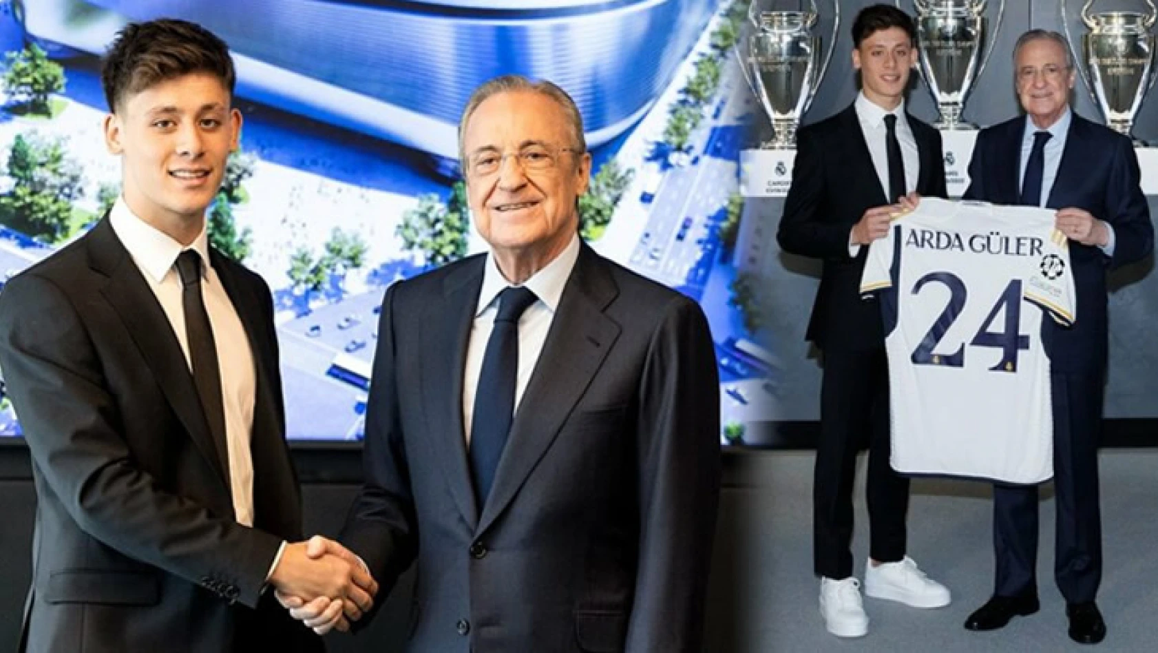 Arda Güler'den Real Madrid'e 6 yıllık imza