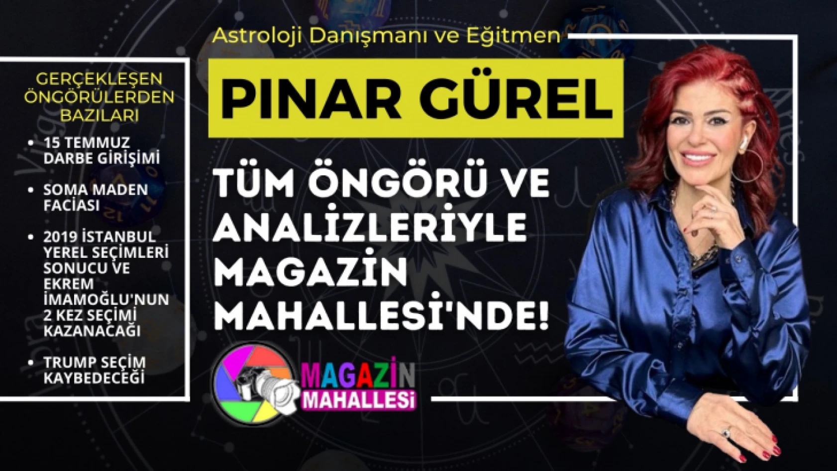 Astrolog Pınar Gürel, Magazin Mahallesi yazar kadrosuna dahil oldu