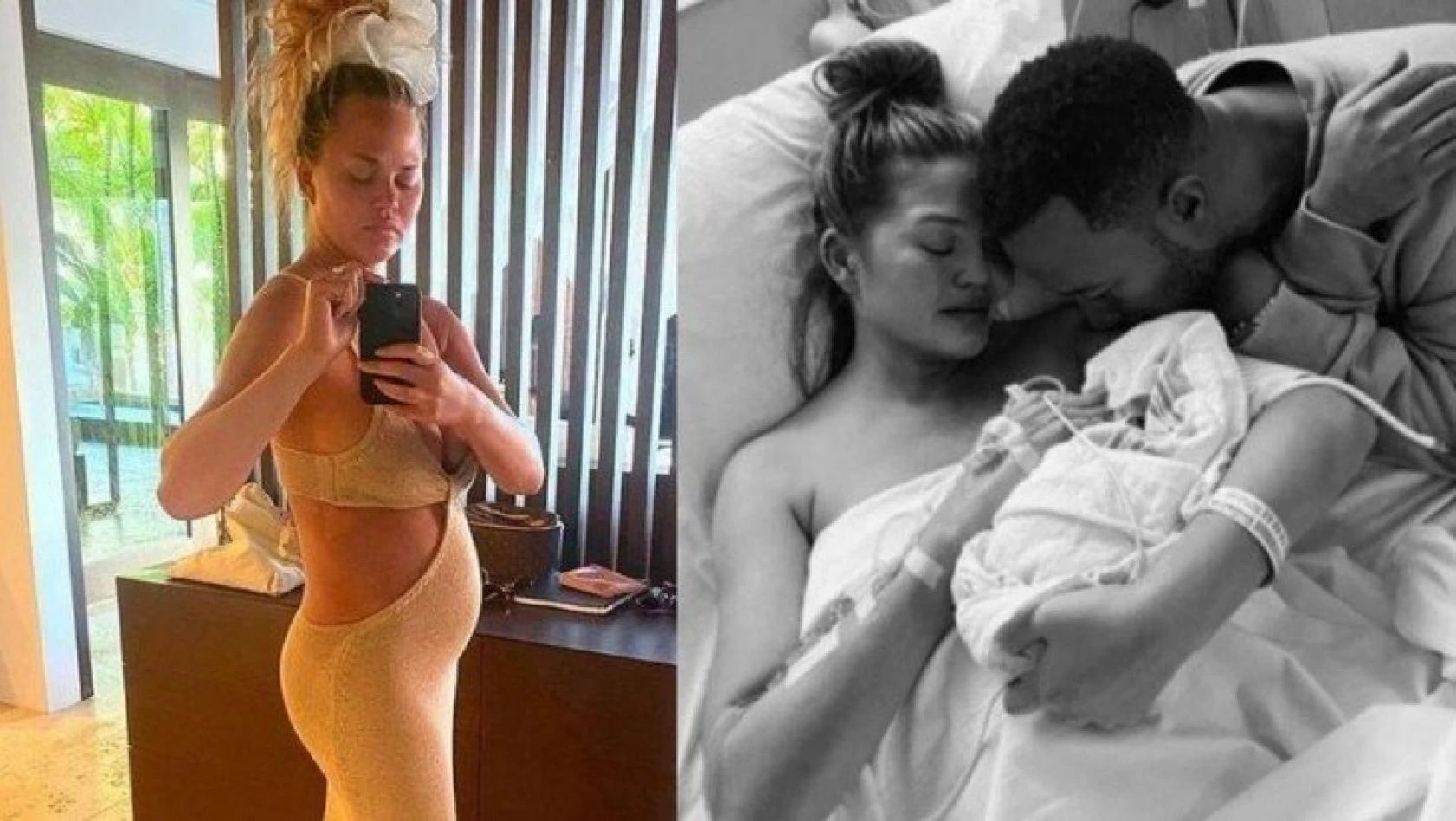 Bebeğini kaybetmişti! Model Chrissy Teigen, bir daha hamile kalamayacağını açıkladı!