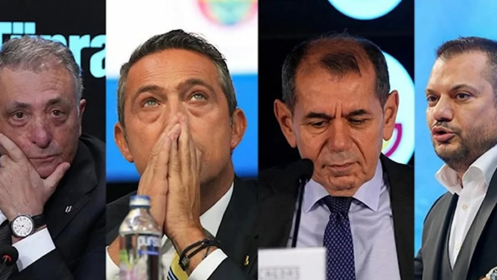 Beşiktaş, Fenerbahçe, Galatasaray ve Trabzonspor'un borcu dudak uçuklattı