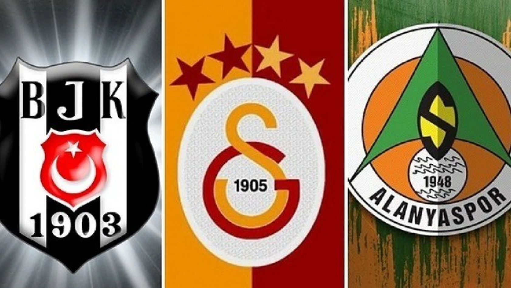 Beşiktaş, Galatasaray ve Alanyaspor'un muhtemel rakipleri belli oldu