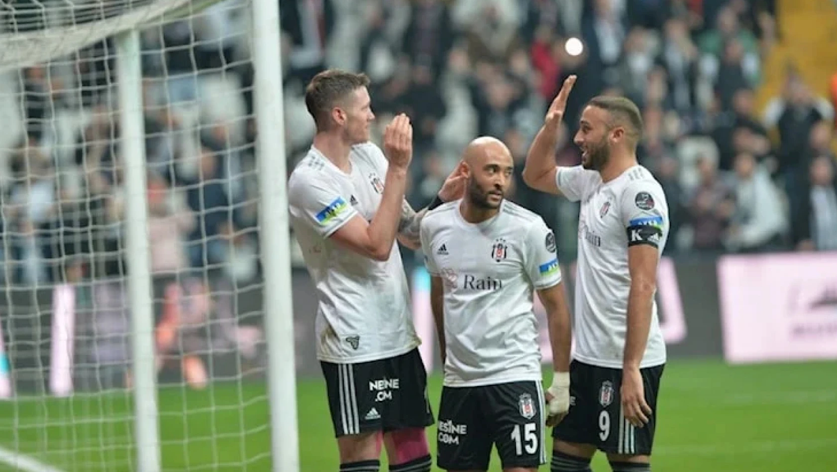 Beşiktaş, Kasımpaşa'yı golcüleriyle mağlup etti: 2-1