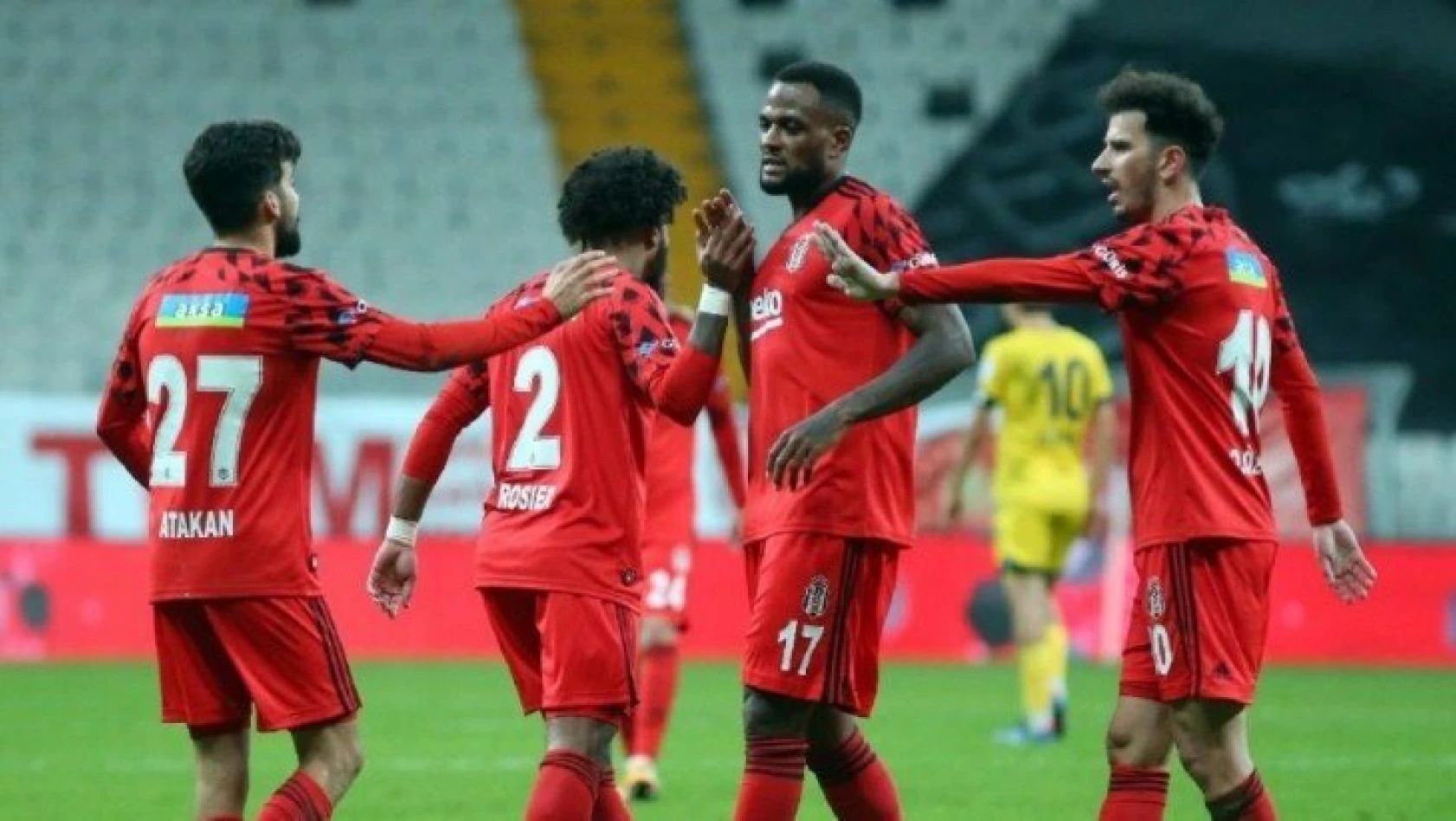 Beşiktaş, Türkiye Kupası'nda tur biletini 3 golle aldı
