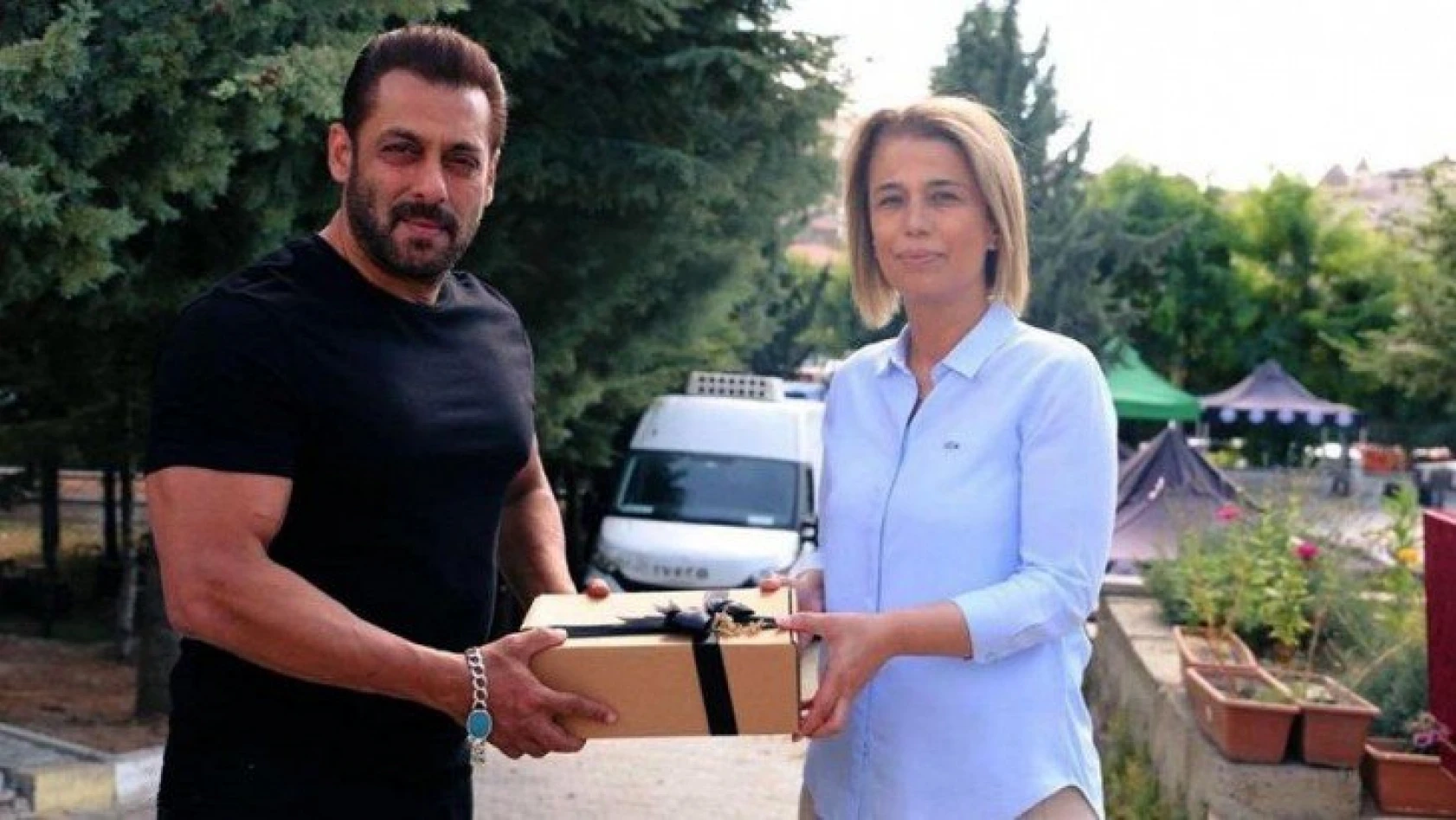 Bollywood yıldızı Salman Khan, film çekimleri için Türkiye'ye geldi