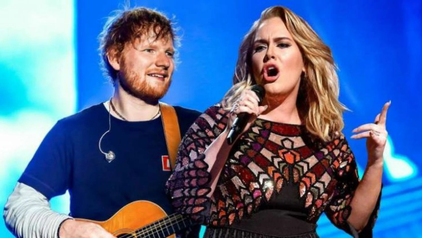 BRIT Ödülleri'ne Adele ve Ed Sheeran damga vurdu