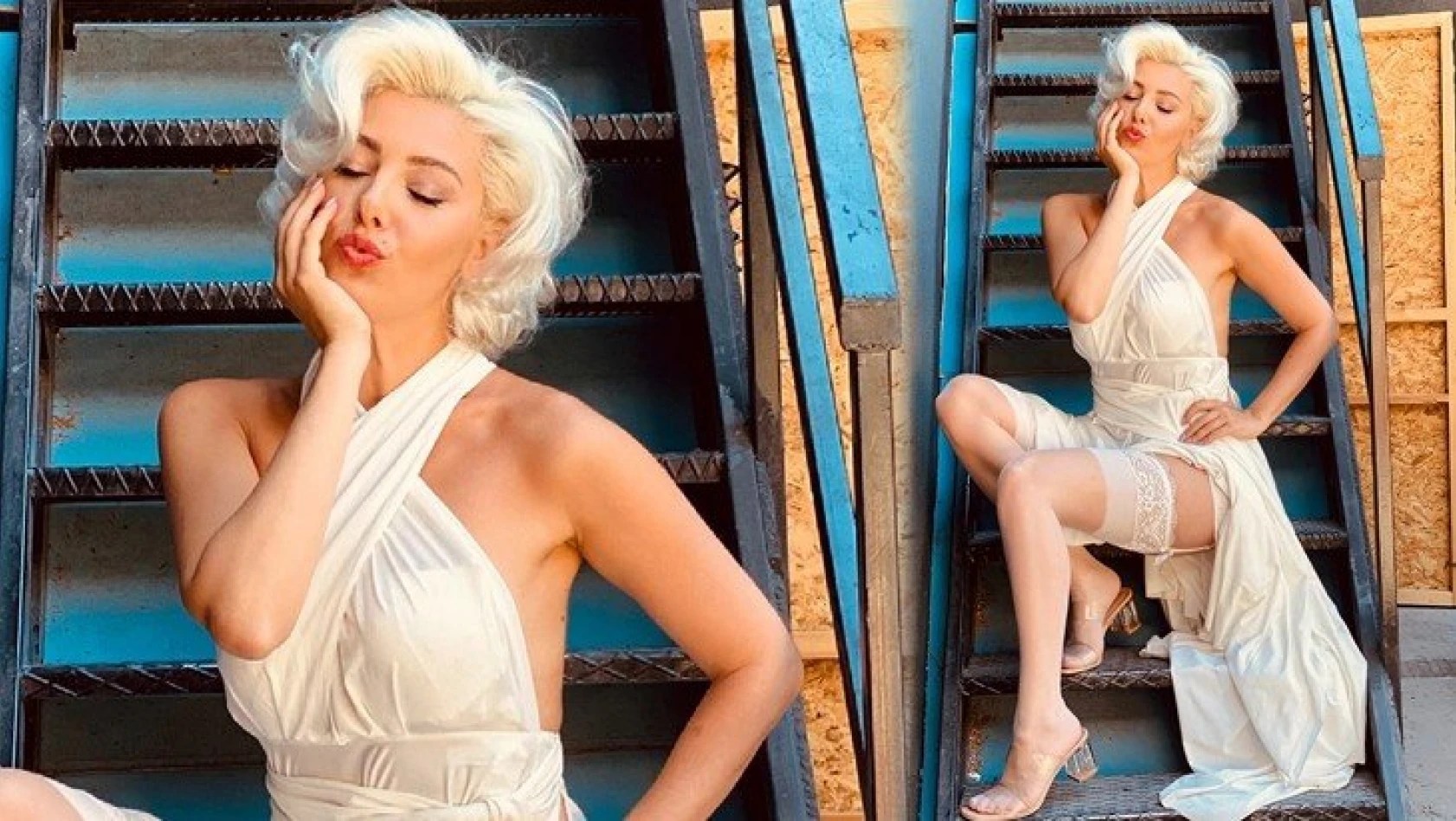Burcu Binici, neden Marilyn Monroe oldu?