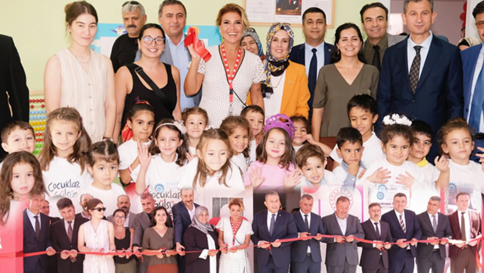 Çocuklar Gülsün Diye Derneği'nin 46. anaokulu, Kilis'te açıldı