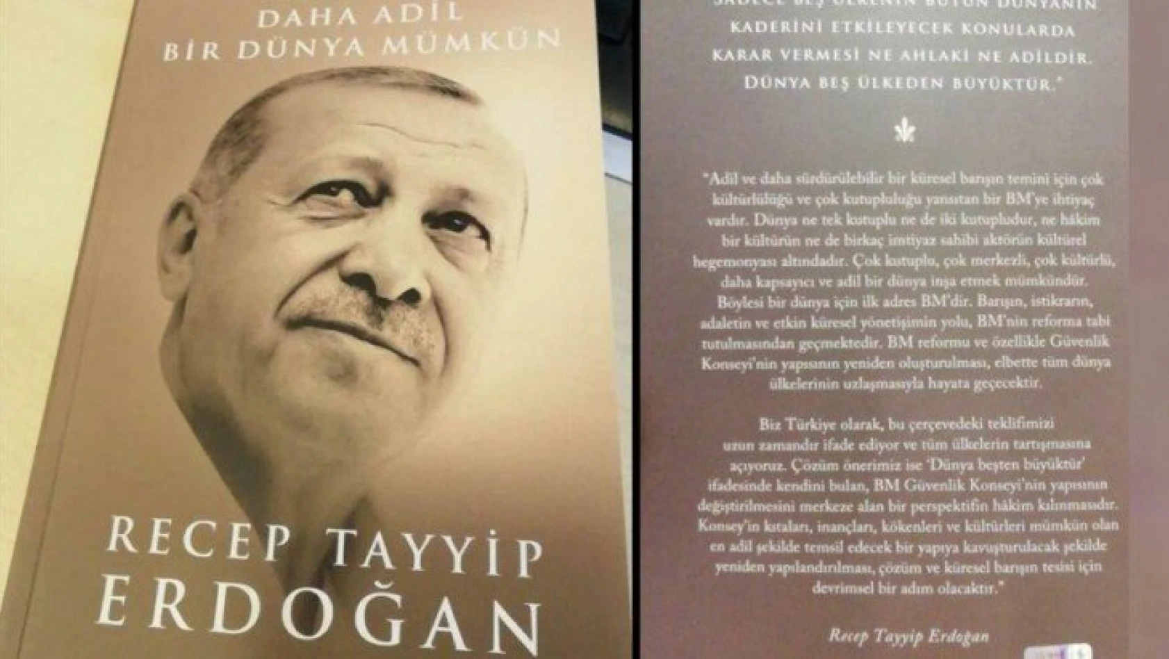 Cumhurbaşkanı Recep Tayyip Erdoğan kitap yazdı