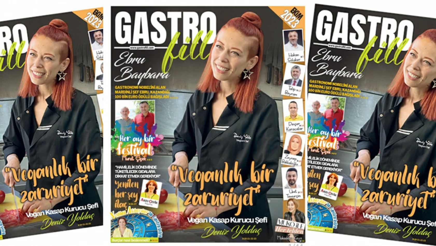 Deneyimli 5 gazeteci, gastronomi dergisi GASTROFİLL'i çıkardı
