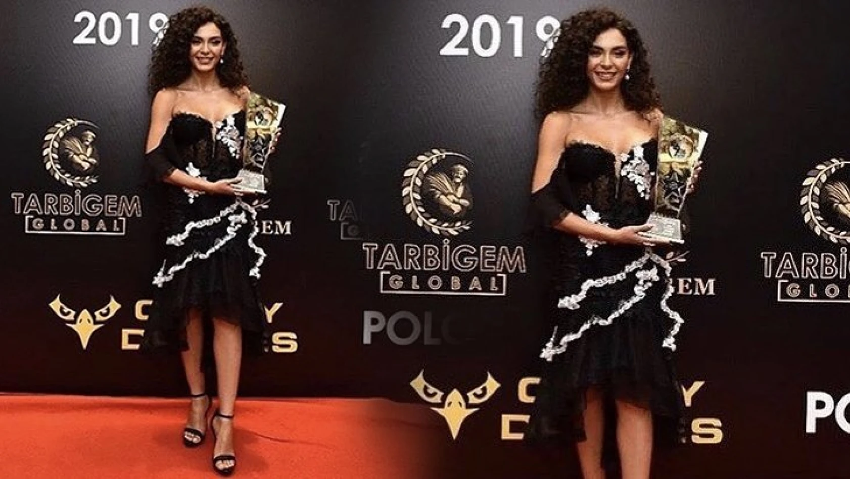 Ebru Şahin, 'En İyi Kadın Oyuncu' ödülünü kazandı