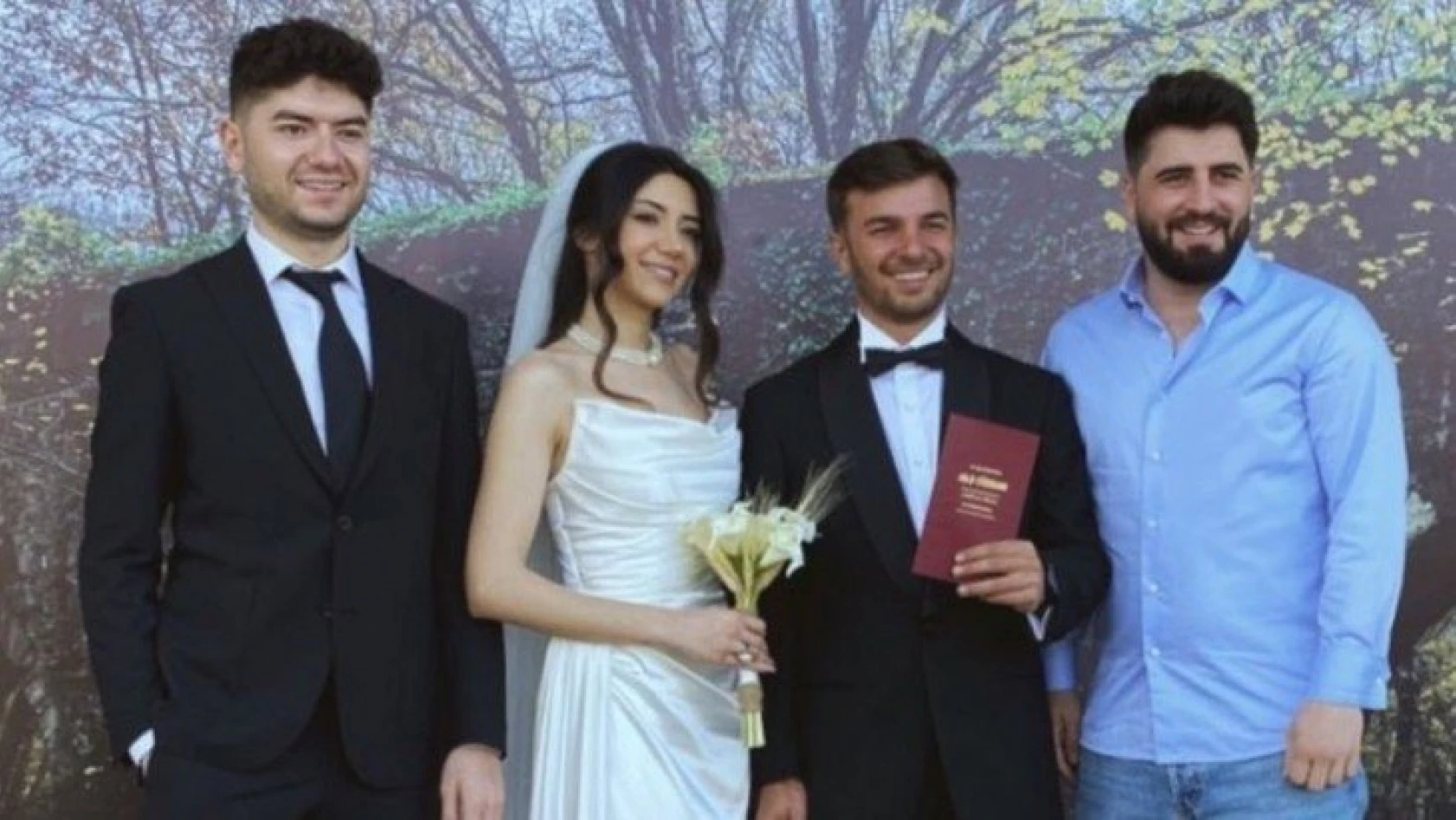Fatih Yasin ile Sena Güzeldağ evlendi