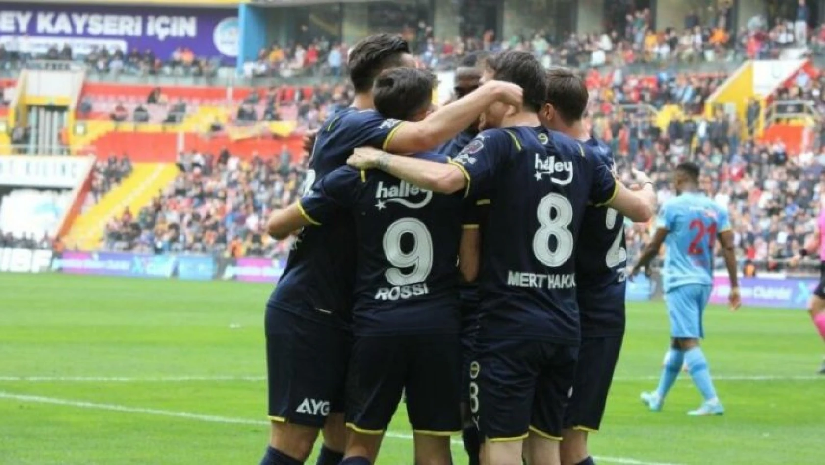 Fenerbahçe, Kayserispor'u deplasmanda rahat geçti