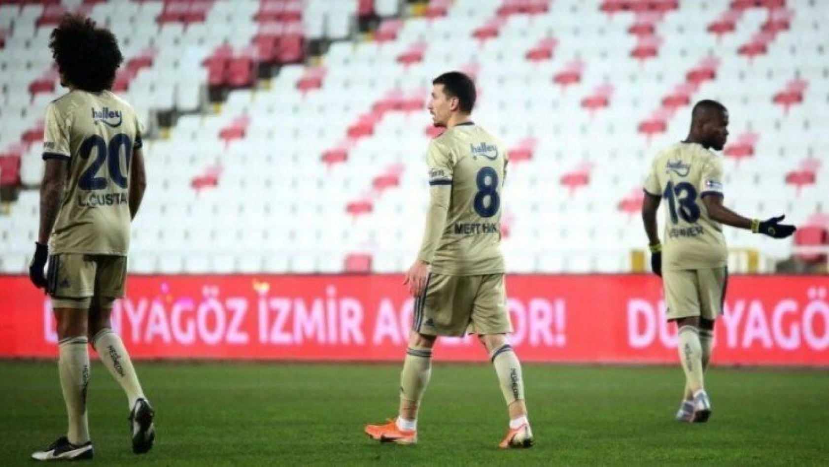 Fenerbahçe'nin serisi Sivas'ta dondu
