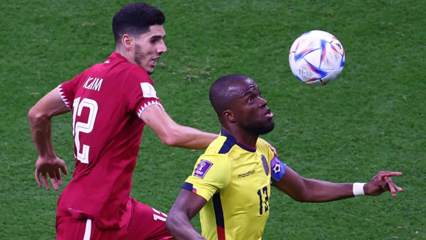 Fenerbahçeli Enner Valencia'nın yıldızlaştığı maçta Ekvador, Katar'ı devirdi