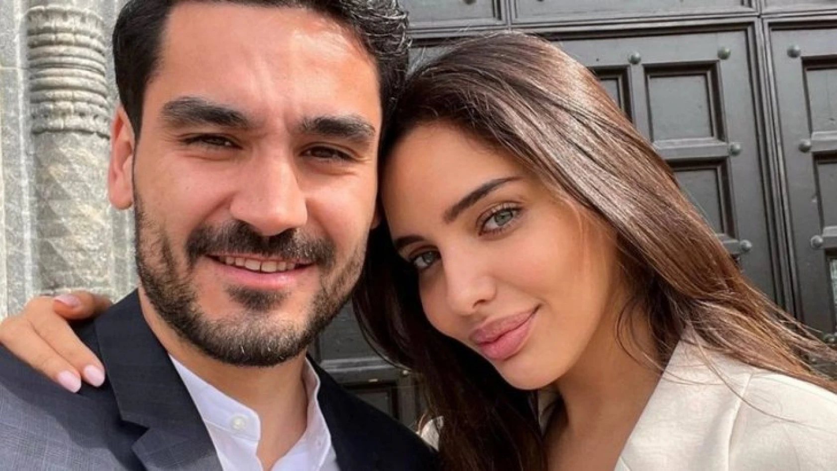 Futbolcu İlkay Gündoğan ile model Sara Arfaoui evlendi