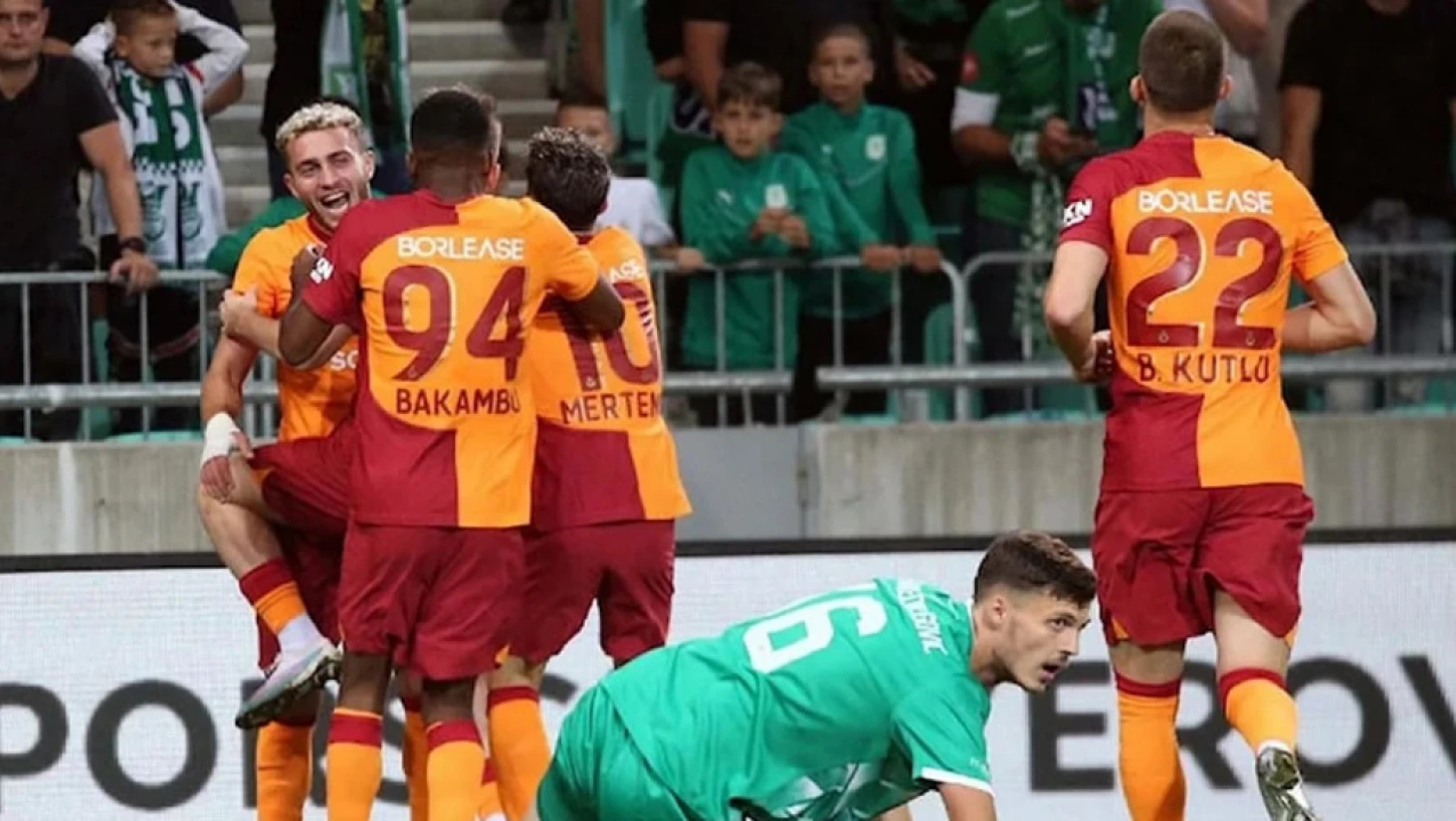 Galatasaray, Olimpija Ljubljana'yı deplasmanda farklı yenerek tur kapısını araladı
