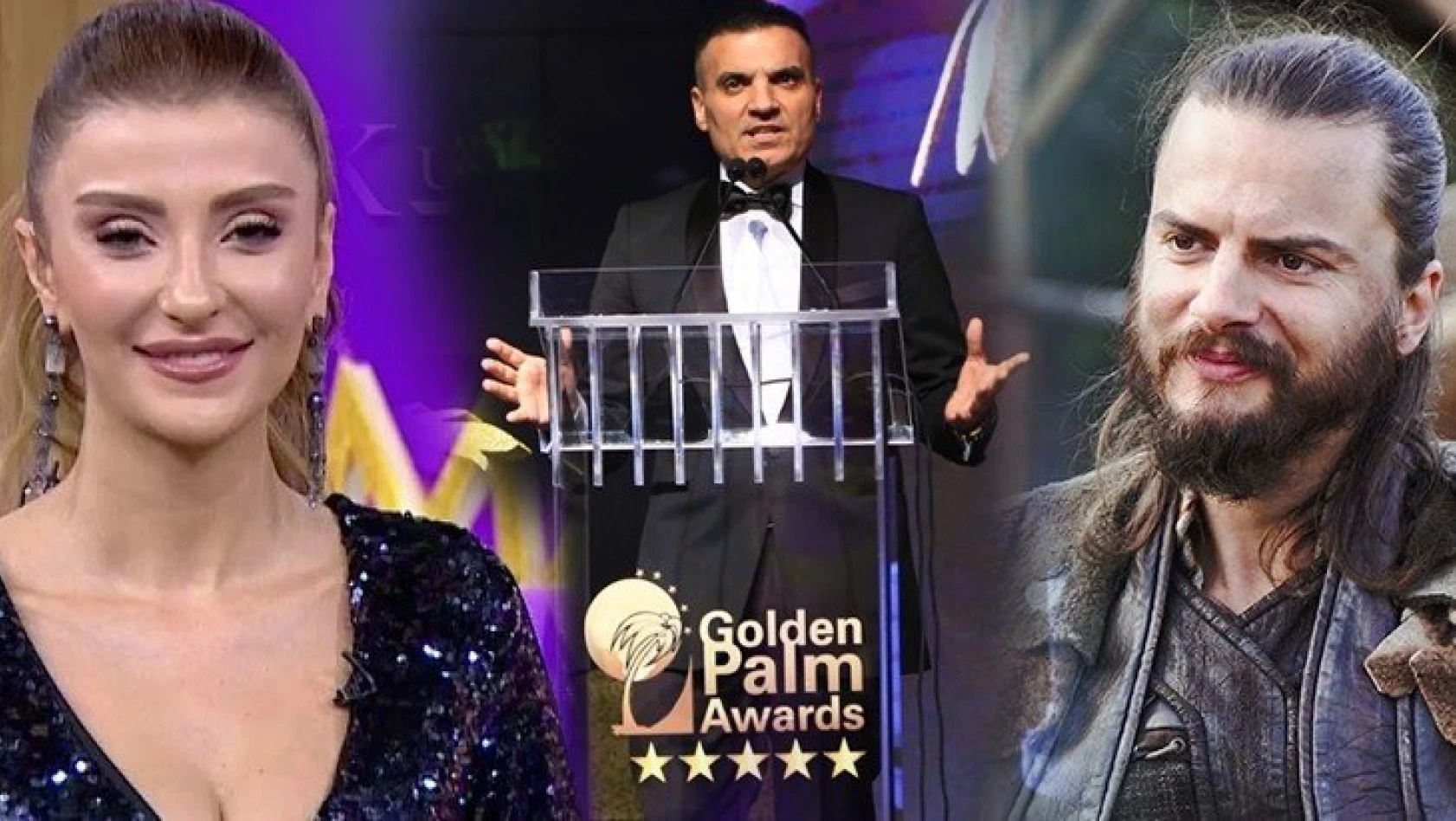 Golden Palm Awards sunucuları Özge Ulusoy ve Yiğit Uçan oldu