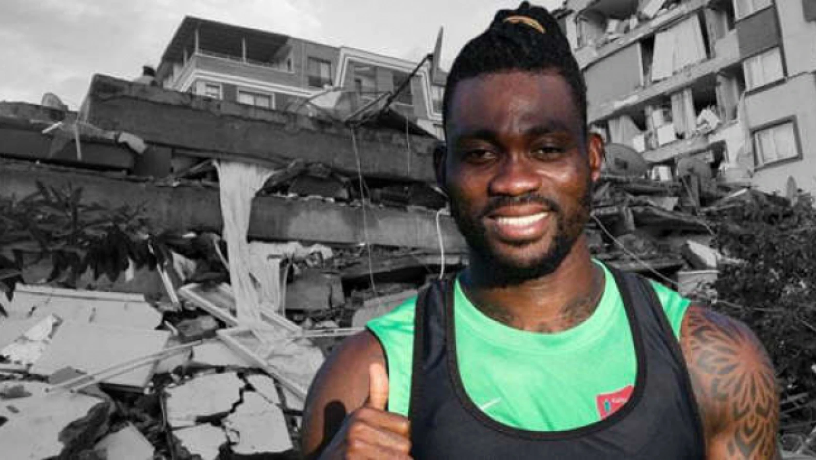 Hataysporlu Christian Atsu, depremde hayatını kaybetti