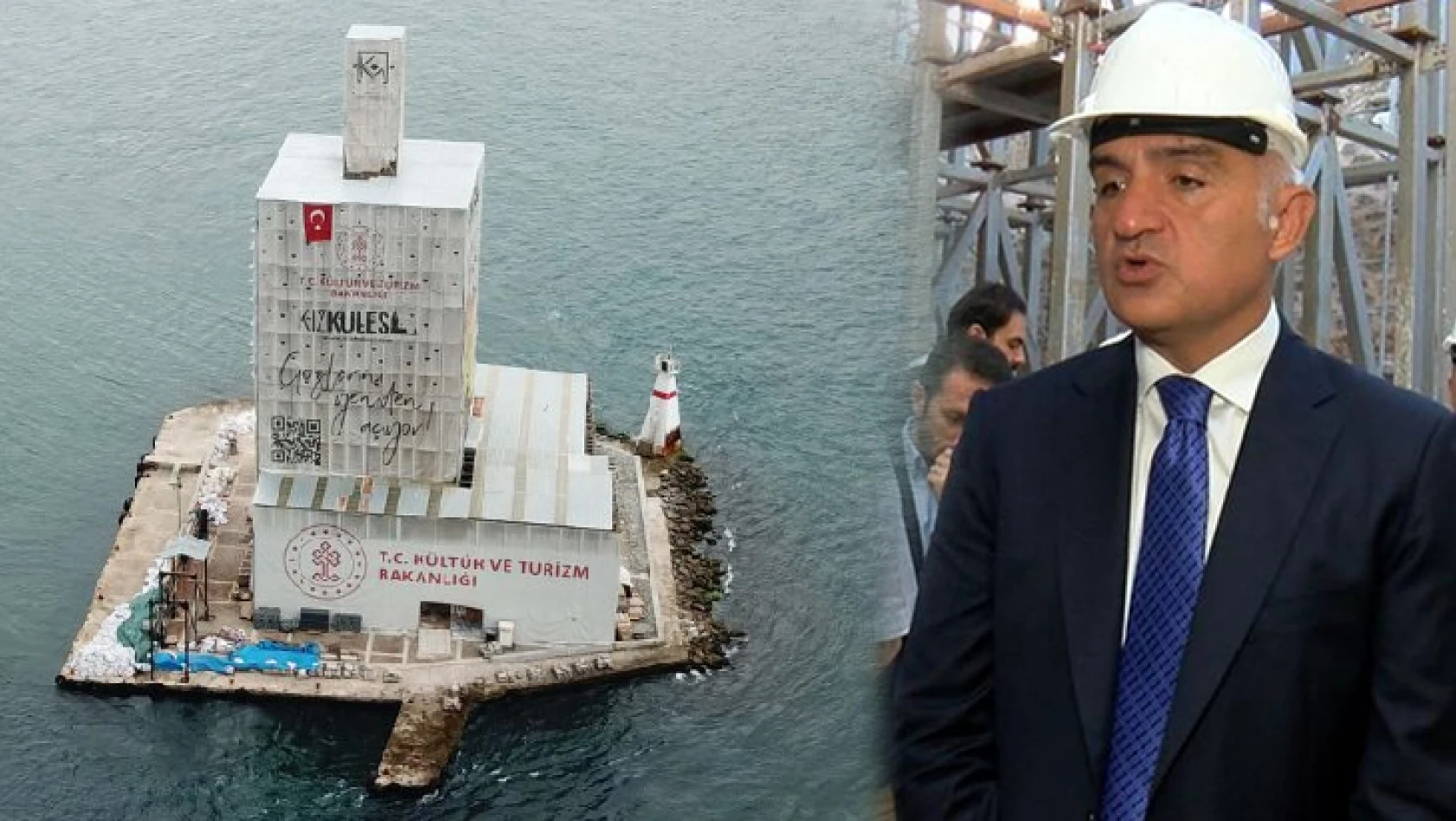 Kız Kulesi'nin açılacağı tarih belli oldu! Kültür Bakanı Mehmet Nuri Ersoy duyurdu!