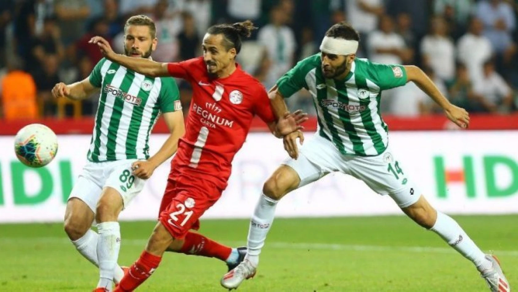 Konyaspor, Antalyaspor ile 2-2 berabere kaldı