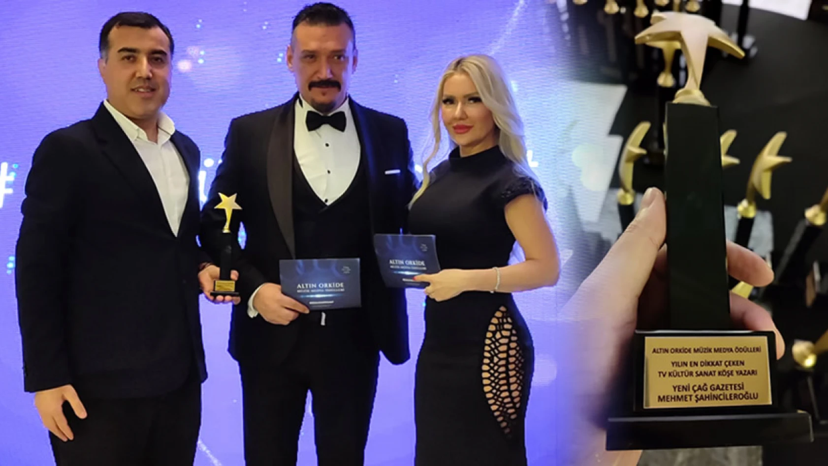 Mehmet Şahincileroğlu, 'Altın Orkide' ödülüne layık görüldü