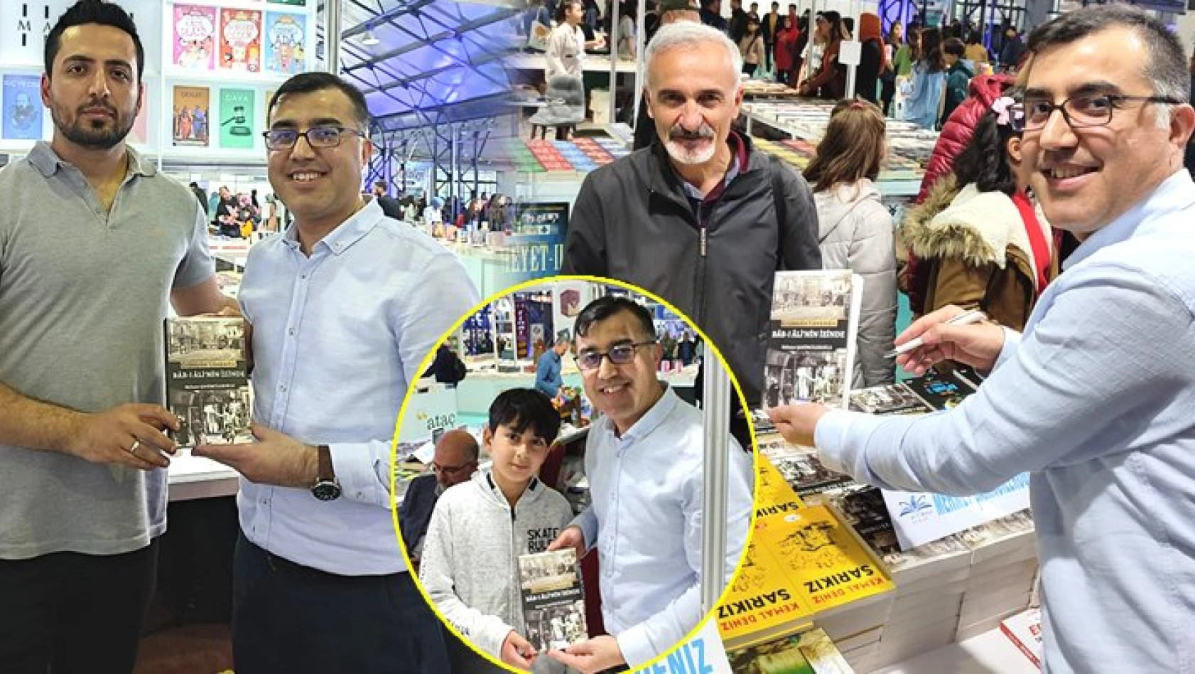 Mehmet Şahincileroğlu, Malatya Kitap Fuarı'nda ilk kez okurlarıyla buluştu
