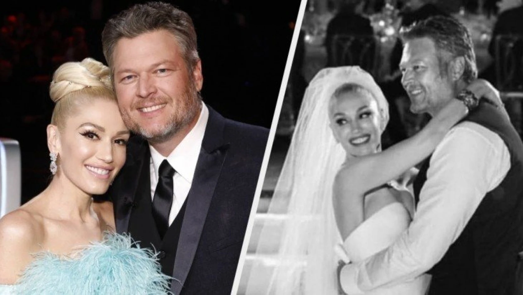 Müzisyen çift Gwen Stefani ile Blake Shelton evlendi