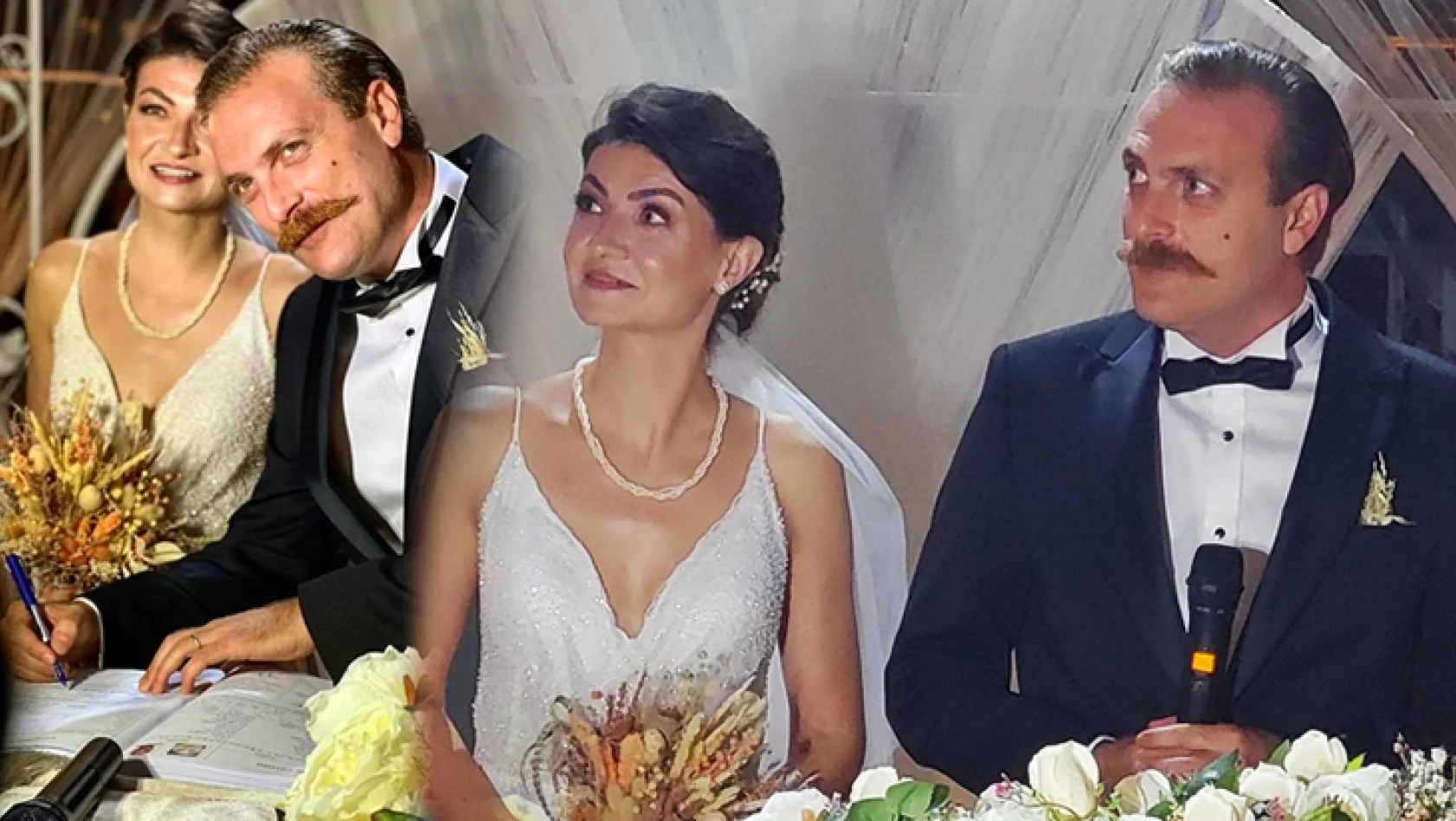 Oyuncu Meriç Özkaya, Asude Atik ile evlendi