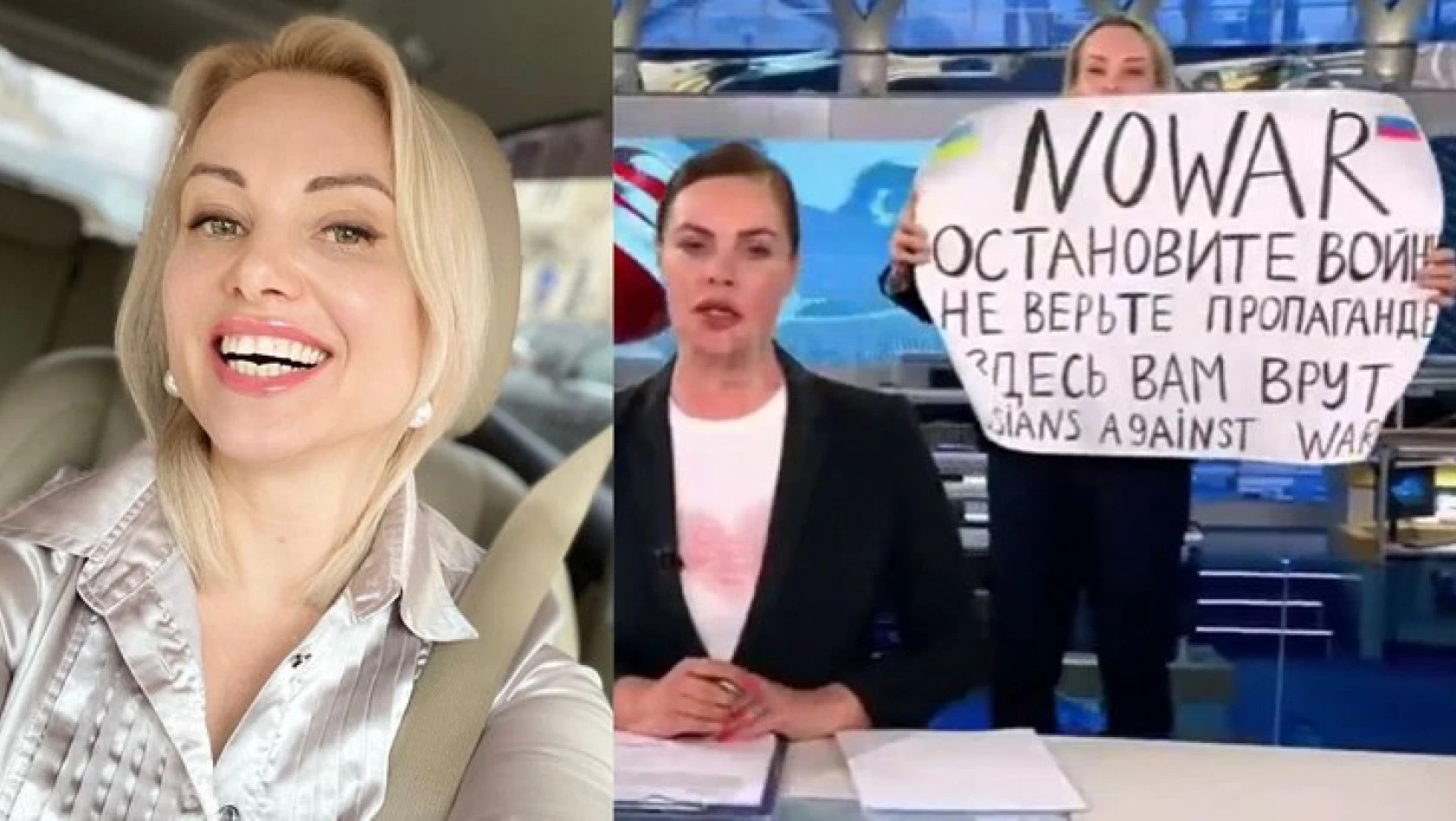 Rus gazeteci Marimna Ovsyannikova, Die Welt'e transfer oldu