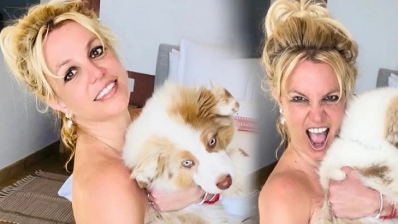 Şarkıcı Britney Spears, çıplak pozlarıyla sosyal medyayı salladı