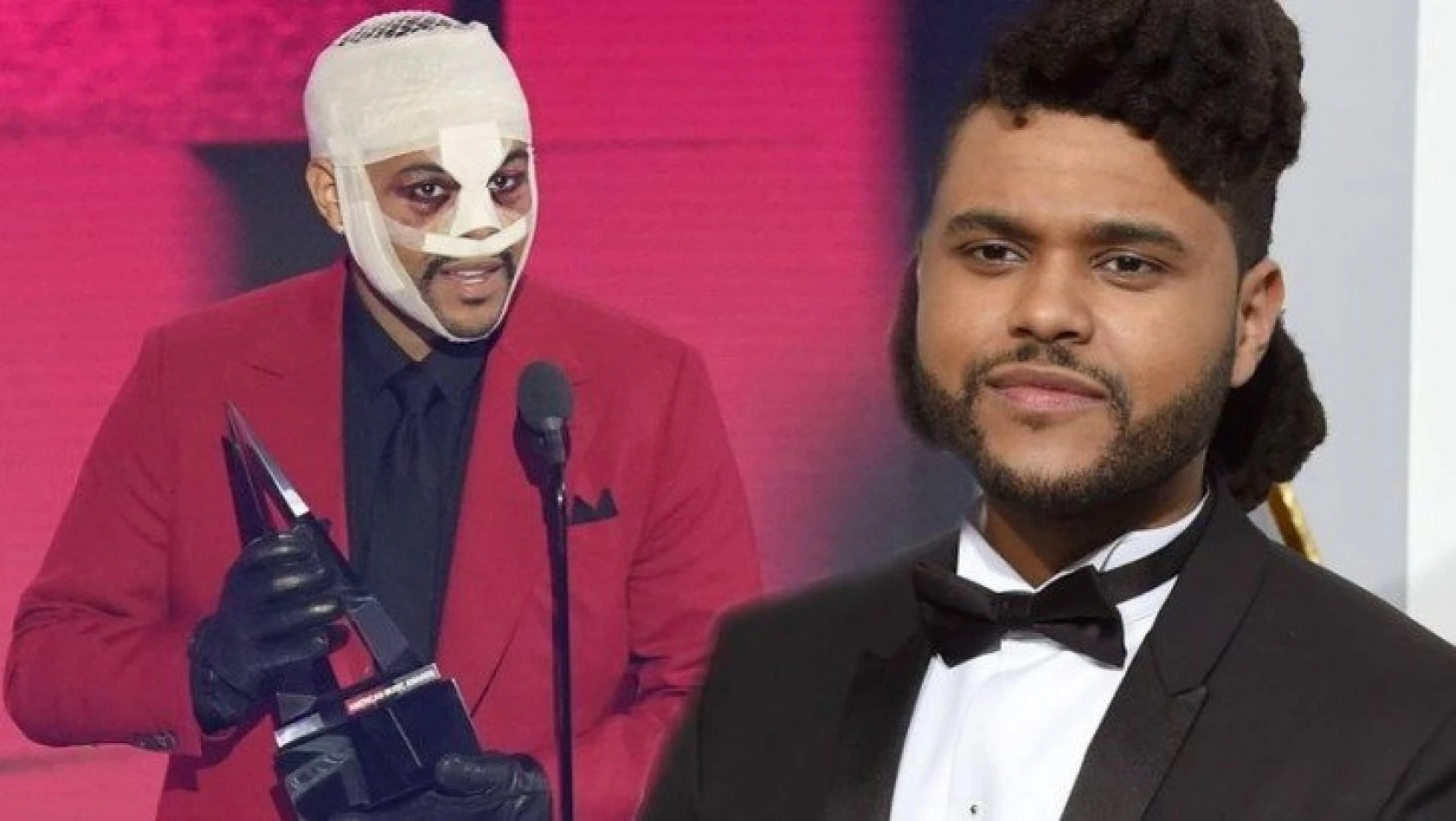 Şarkıcı The Weeknd, yüz bandajı kullanmasının nedenini açıkladı