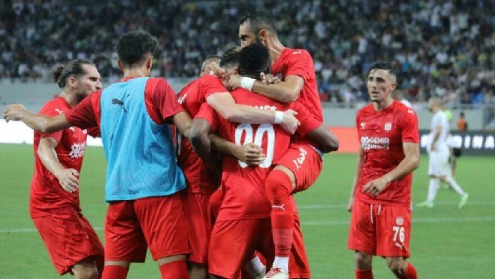 Sivasspor, Gürcistan'dan tur için avantajla dönüyor