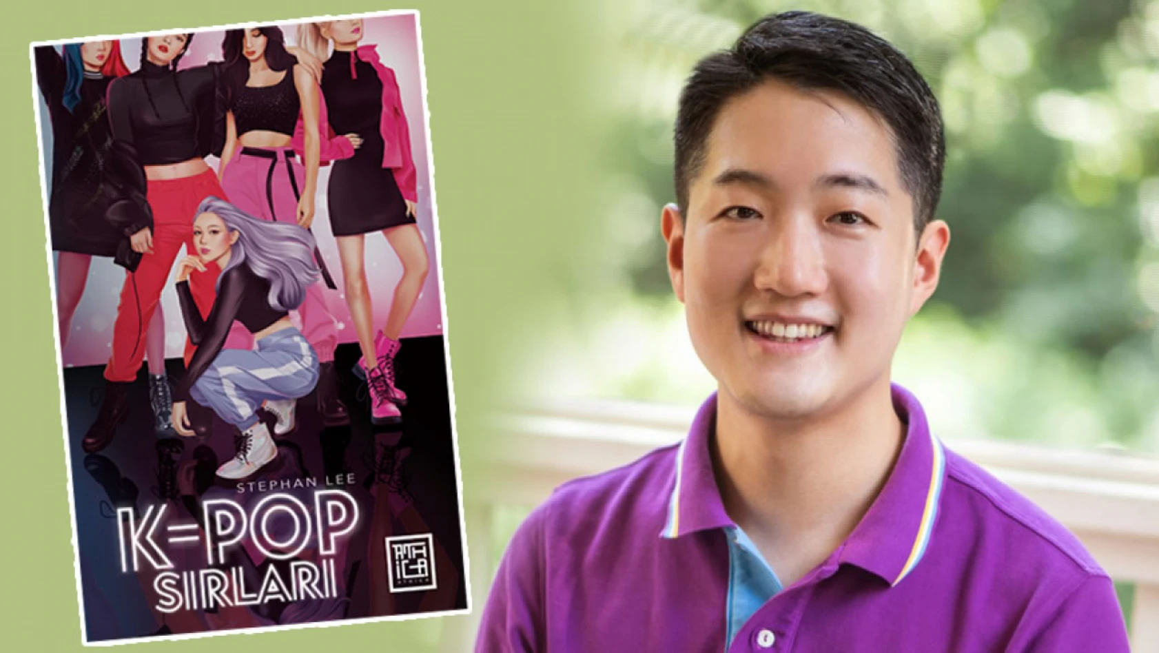 Stephan Lee'nin K-Pop Sırları kitabı, Athica Yayınları'ndan çıktı