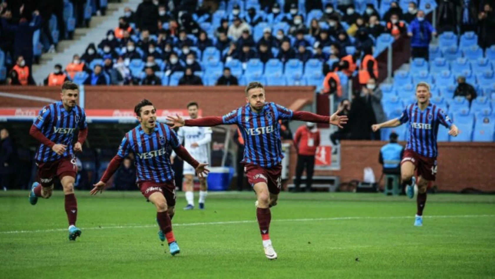 Trabzonspor, 3 puanı tek golle aldı