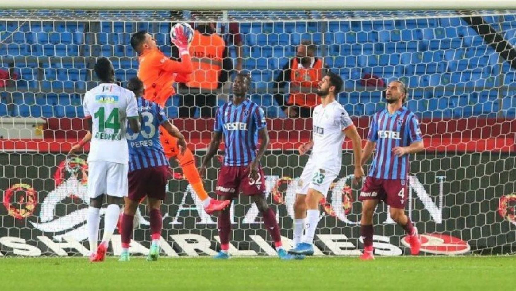 Trabzonspor, Alanyaspor ile 1-1 berabere kaldı