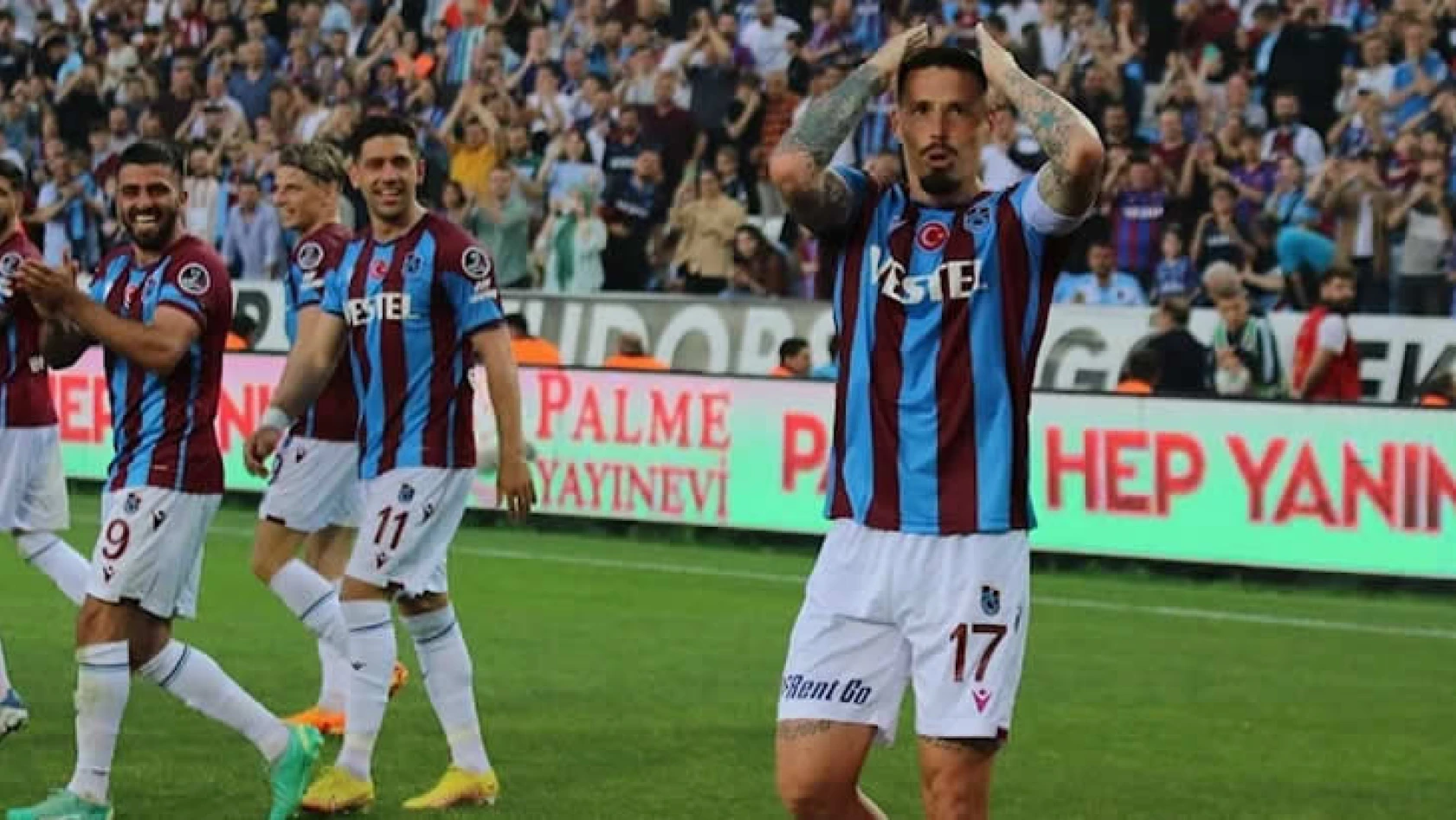 Trabzonspor, Alanyaspor'u 5-1 yendi! Marek Hamsik'ten şık veda…