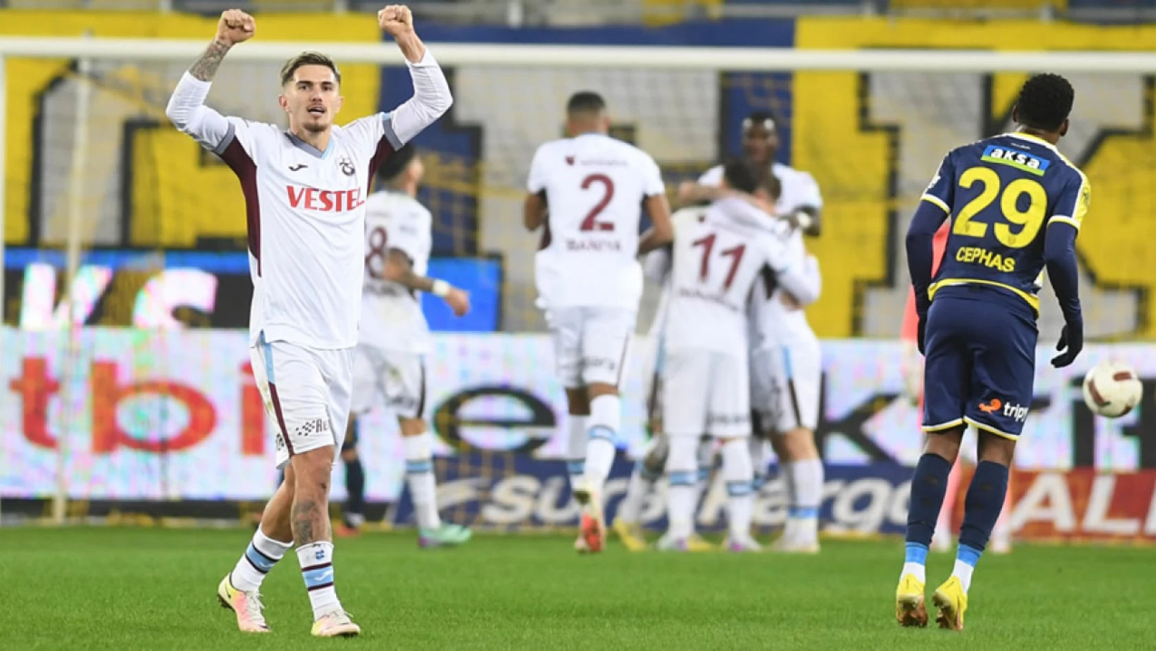 Trabzonspor, deplasmanda Ankaragücü engelini de aştı: 0-1