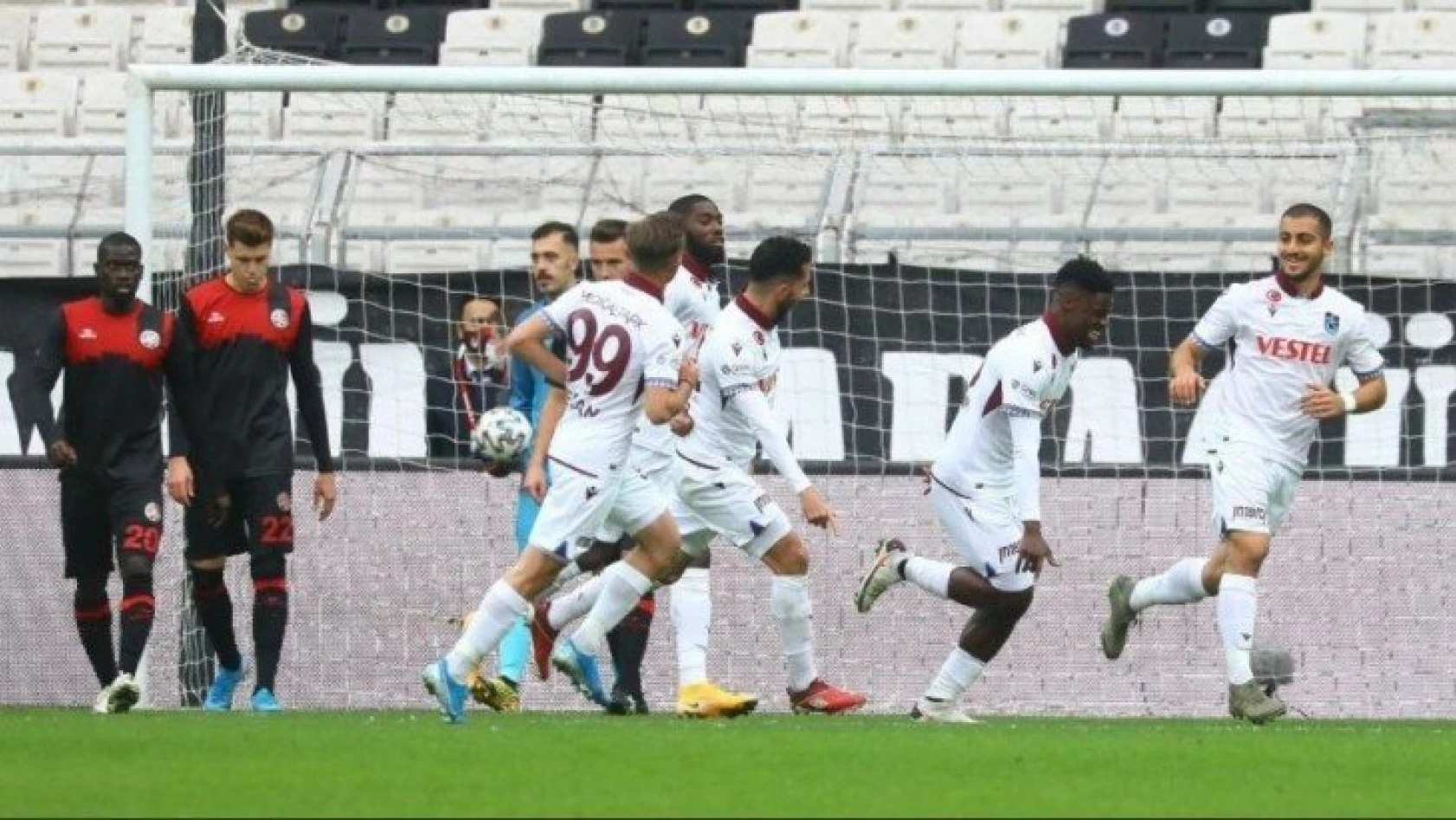 Trabzonspor, deplasmanda yara sardı