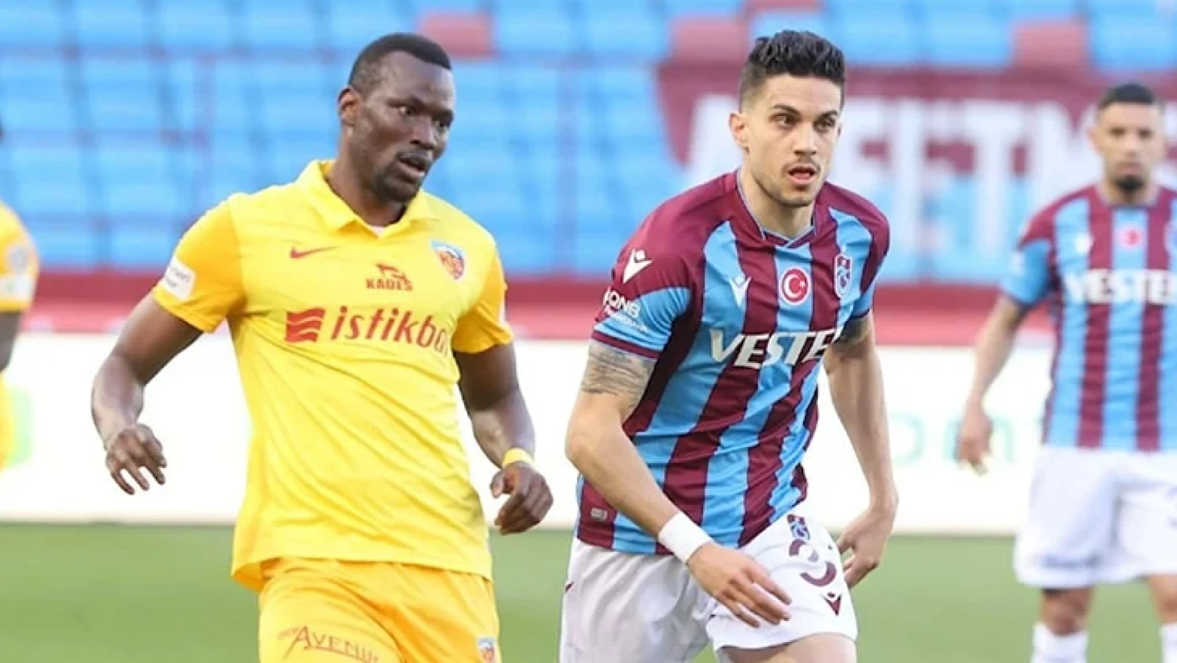 Trabzonspor, evinde Kayserispor'a teslim oldu: 3-4