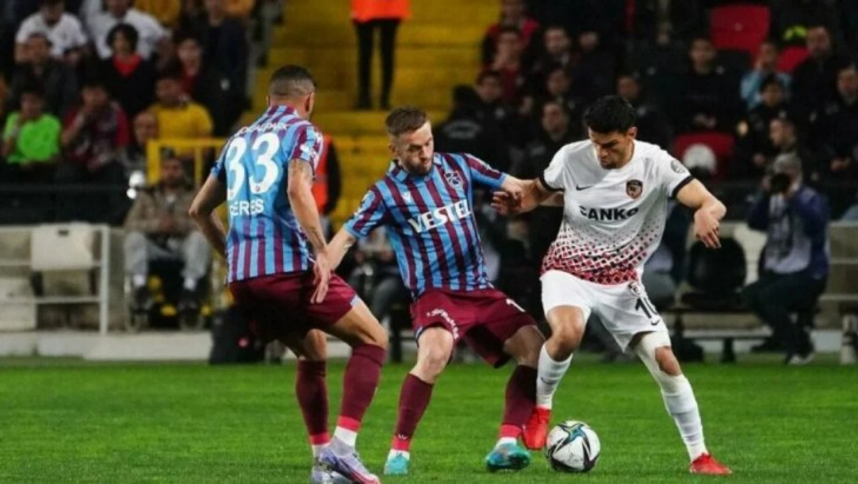 Trabzonspor, Gaziantep deplasmanında kazanamadı